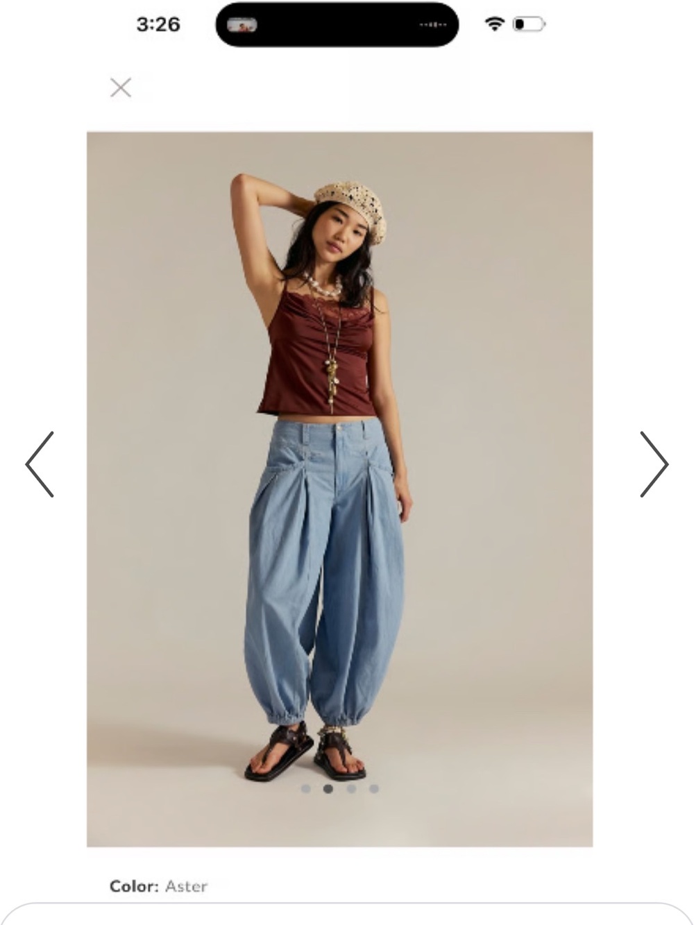 We the Free Cropped Ballon pants